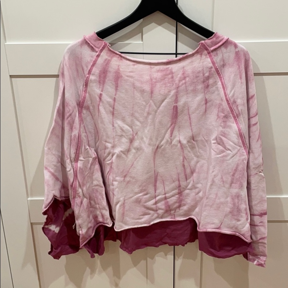 Free people Tie Dye Sweatshirt